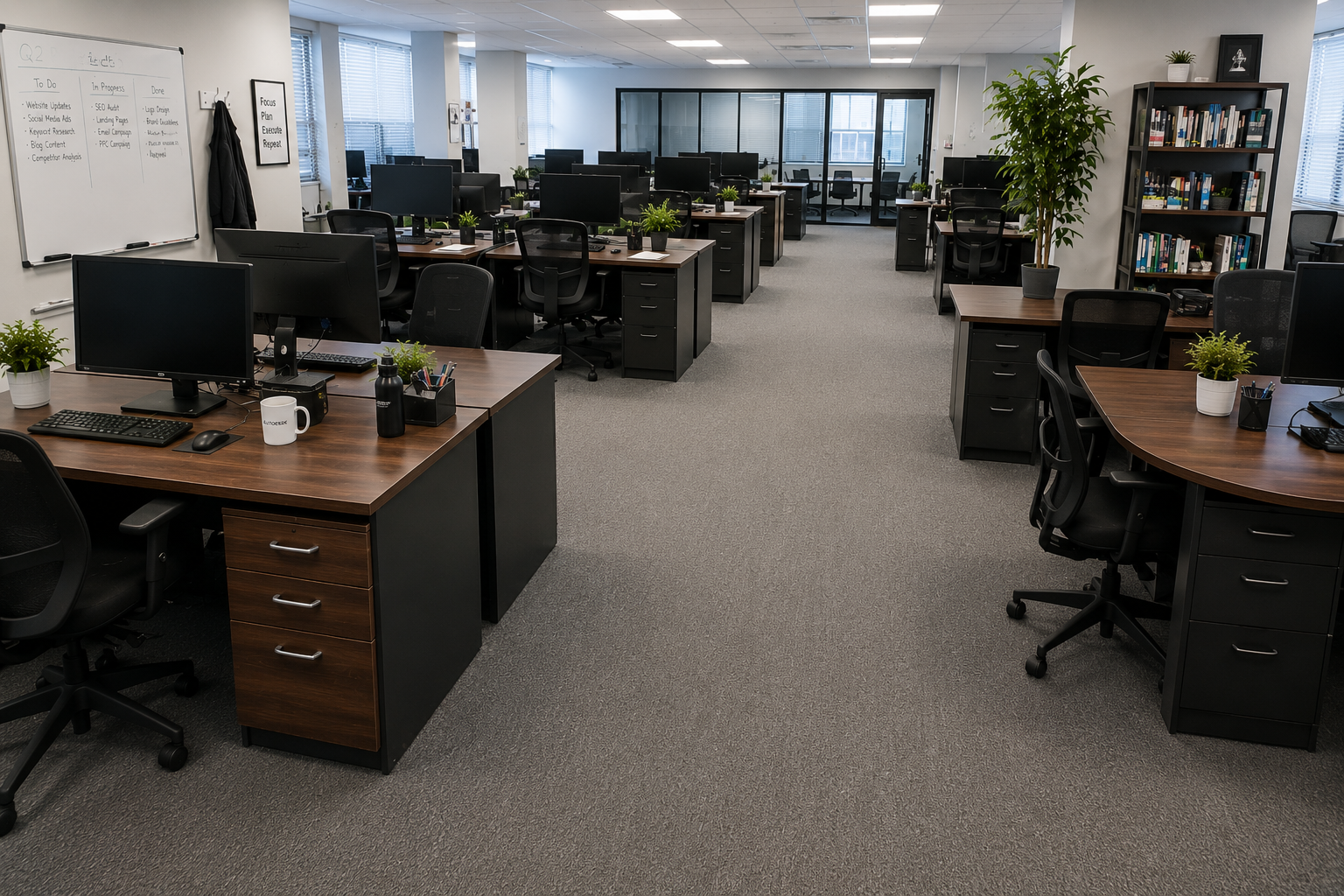 After Polaris Cleaning - Commercial Office Detail